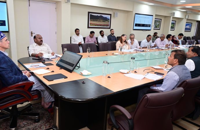 CM Omar presses officials to speed up rural road projects under PMGSY