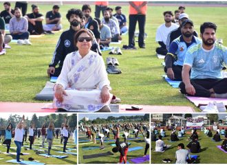 KU marks International Day of Yoga with mass yoga session