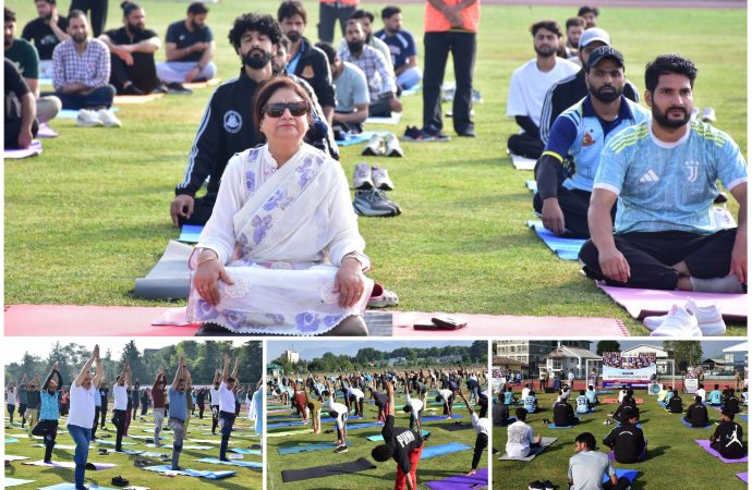 KU marks International Day of Yoga with mass yoga session