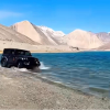 Ladakh fines tourists for illegal off-roading near Pangong Lake