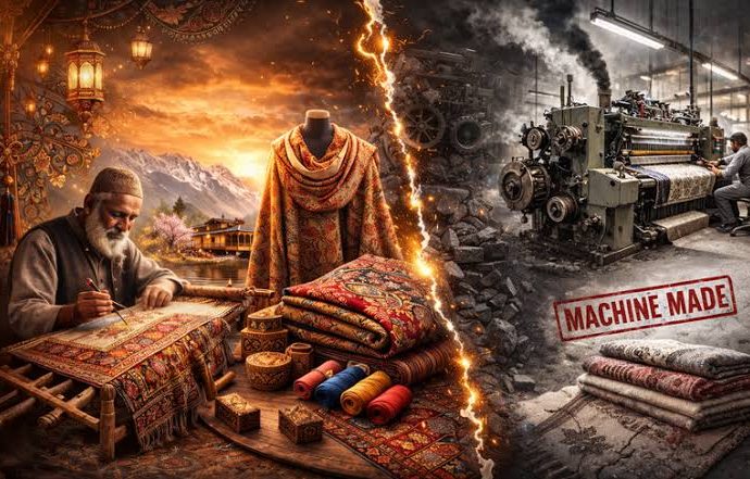 Machine-made goods threaten Kashmir’s handicraft heritage: Artisans