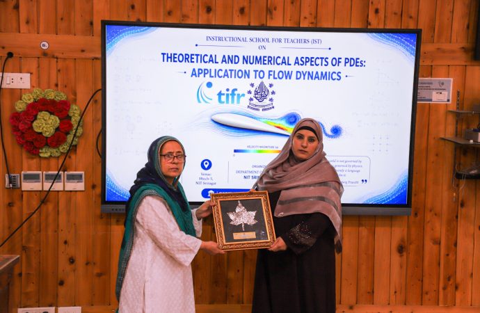 NIT Srinagar launches 2-week national mathematics school on flow dynamics, computational modelling