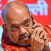 Amit Shah calls family of slain policeman