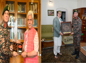 Army chief reviews security in J&K during meetings with LG, CM