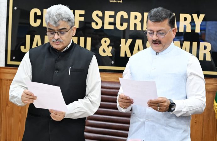 Senior official sworn in as JKWRA member