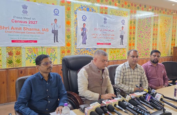 Census 2027 Phase-I House Listing operations completed across J&K, Ladakh