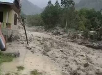 Cloudburst in Uri village