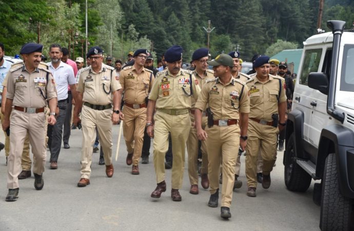 DGP reviews Amarnath Yatra security, calls for maximum vigilance