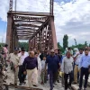 Deputy CM reviews progress of Seerbagh-Sempora bridge
