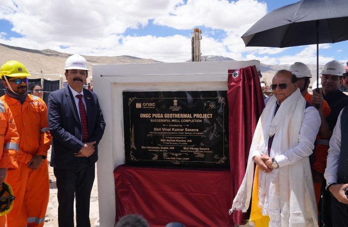 LG Ladakh commissions India’s first geothermal wells