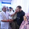 LG Sinha visits family of slain policeman