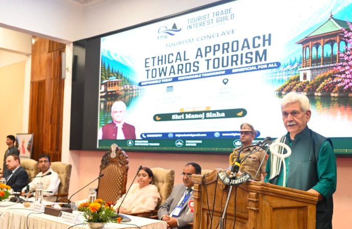 LG Sinha calls for greener tourism