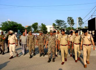 Police tighten security in Kathua during Amarnath Yatra