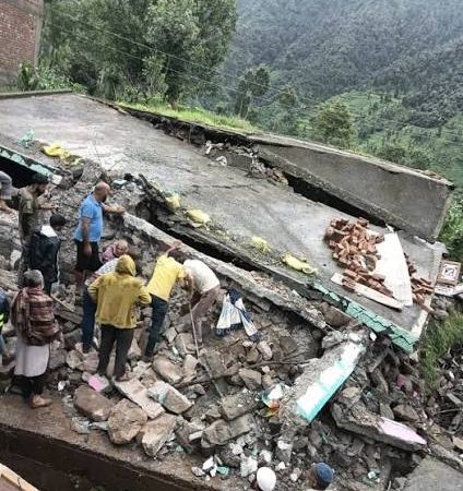 Landslide threatens Poonch village