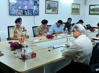 LG Sinha chairs high-level security review meeting