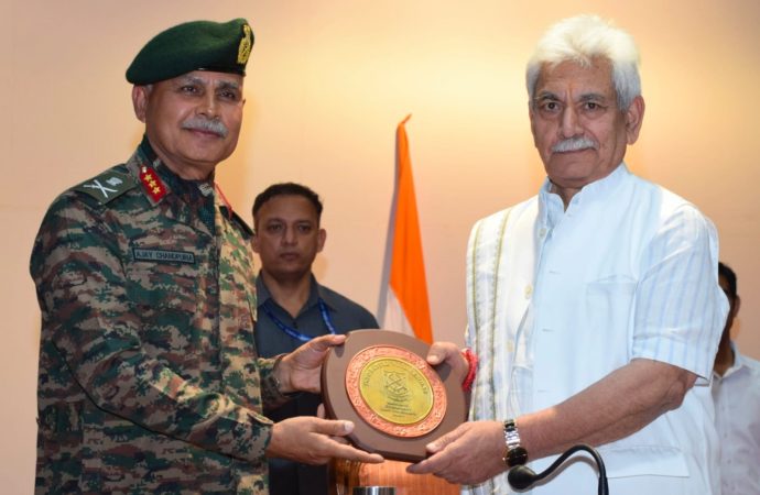LG Sinha urges data-driven counter-terrorism